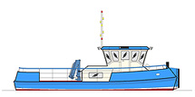 12.00m River tug - Macduff SPEY 12