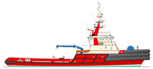 40.00m Escort tug - Macduff TAY 38