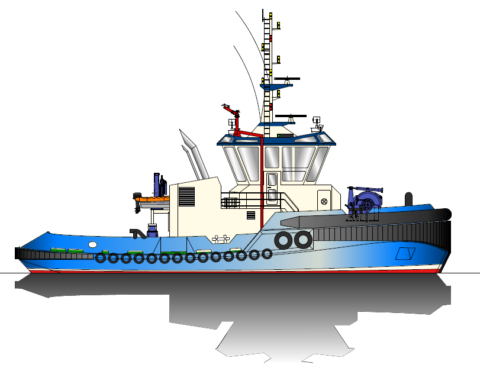 Macduff Ship Design - ASD FiFi tugs built by TOR Group